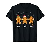 Lebkuchen Frohe Weihnachten Lebkuchenmann Merry Christmas T-S