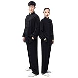 JTKDL Tai Chi Kleidung Weibliche Übungskleidung Männliche Kampfkunstkleidung Kampfkunstkleidung Für Frühling Und Sommer,C-S