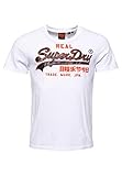 Superdry Herren Vintage Logo T-Shirt weiß L