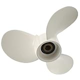 Außenbordmotor Propeller​, 7 1/2 X 8 BA 3-Blatt-Aluminiumpropeller Außenbordmotor für 4PS 5PS