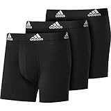 adidas Bos Briefs 3 Pairs GU8889; Men's Boxer Shorts; GU8889_M; Black; M EU (M UK)