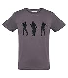 Fortnite Floss Dance T-Shirt, Dunkelgrau grau dunkelgrau XL