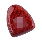 LUILUI BAOPIQI Mitte Motor Start Stop Button Abdeckung Trim Car Fit for Mini Clubman F54 F55 F56 F57 Fit for Cooper Countryman F60 2016 2017 2018 2018 2019 (Color Name : Carbon Fiber Red)