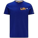McLaren F1 Herren Lando Norris LN#4 T-Shirt - Blau - Groß