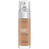 L'Oréal Paris Make up, Flüssige Foundation mit Hyaluron und Aloe Vera, Perfect Match Make-Up, Nr. 7.D/7.W Golden Amber, 30