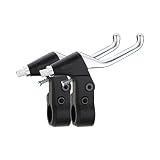 CANJIE canjiao Shop 1 Paar langlebiger Aluminium-Fahrrad-Lenker-Bremsgriffhebel-Bike-Handbremse Universal kompatibel mit 22mm Fahrradlenk-F