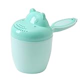 Allegorly Haarwaschbecher Baby Haarwaschhilfe Kinder Babybecher Gießkanne Rinser Becher Flusher Cup Schutz Augenspülbecher für Kleink