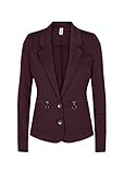 SOYACONCEPT Damen Blazer Daniela 3 Dunkelbraun S (36)