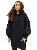 Urban Classics Damen Ladies Long Oversize Hoody Kapuzenpullover, Schwarz, XXL EU