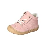 PEPINO Ricosta Mädchen Stiefel SAMI,Kinder Boots,WMS:Mittel,lose Einlage,terracare,nachhaltig,Booties,Leder,Kids,rosa (310),26 EU