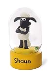 NICI 45807 Schüttelkugel Shaun das Schaf 4x7cm, WEIß/SCHWARZ