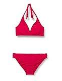 Marc O’Polo Body & Beach Damen Women Beach Triangel Bikini-Set, dunkelrot, 036