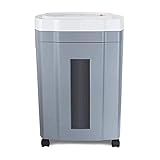 Aktenvernichter Silent Shredder Aktenvernichter， Home Cross Cuts Office Use Level 4 Vertraulichkeit Zerbrechliche Karte Elektrisch,S