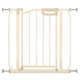 Schmales Babytor für Treppen Innentüren Metalldruckmontierte Haustiertür für Hunde Katzen 60-109cm breit (Größe: 82-95cm)