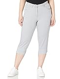 Raphaela by Brax Damen Corry Capri Freizeithose, Light Grey, 54