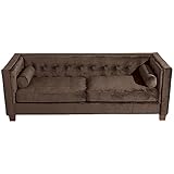 Max Winzer Sofa 3-Sitzer (2-geteilt) Jobbia Samtvelours b