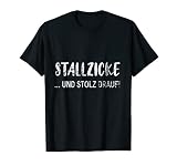 Stallzicke Stall Pferd Bauer Frau Zicke T-S