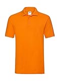 Fruit of the Loom Premium Polo Orange XL