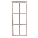 Nature by Kolibri Deko Fenster aus Holz, Fensterrahmen im Vintage Design, Bilderrahmen rechteckig 76 x 32 x 2