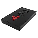 ZSM Spiel Joystick RAC-J800BB Alle Tasten Arcade Joystick Kampfstock Fit für PS4 / PS3 / PC SANWA OBSF-24 30 Spielkonsole-Zubehör (Color : PC Version)