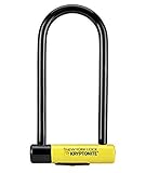 Kryptonite New York LS Fahrradschloss, robust, U-Form, unisex, SperrenSchloss, GK002161, gelb, Long Shack