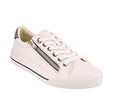 Taos Footwear Damen Z Soul Sneaker, Wei� (Weiß/Zinn), 42 EU