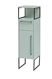 Schildmeyer Limone Midischrank, Holzwerkstoff, Mint, 30,4 x 112,5 x 33 cm (BxHxT)