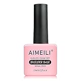 AIMEILI 2 in 1 Builder Base Gel Polish, Base Coat/Builder Gel für Nägel Clear Nagelverlängerung Gel 15