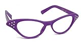 Hip Hop 50s Shop Kinderbrille mit Katzenaugen-Motiv, V