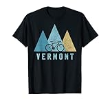 Vermont Bike – Vintage Radfahren Berge MTB Fahrrad Geschenk T-S