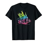 T-Shirt mit Piraten-Motiv, Batikfärbung T-S