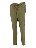MAMALICIOUS Damen Mlbeach Belt Woven Pant V. Hose, Olivine, S EU