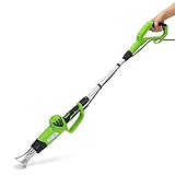 SISHUINIANHUA 2000W 3 in 1 Unkrautbrenner Elektrische thermische Weeder Heißluft Unkraut Gras Flame Dauerhaftes sicheres Gartenwerkzeug mit 5 Dü