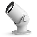 Hama Überwachungskamera WLAN (WLAN Kamera f. außen, Outdoor-Kamera ohne Hub, Sprach- u. App-Steuerung, wetterfeste Außenkamera mit Bewegungsmelder, Nachtsicht, 2-Wege-Audio, Aufzeichnung, 1080p) weiß