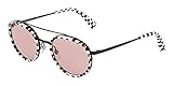 Alain Mikli Brillen DALOU 0A02027 BLACK WHITE DAMIER/PINK WASH Herrenb