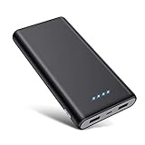 QTshine Powerbank 26800mAh Externer Akku, 【Hohe Kapazität】 Power Bank Mobiles Portable Ladegerät Die kann Nicht nur Ihr Handy Aufladen sondern sie ist auch kompatibel mit Tablet und Spielk