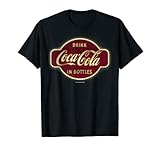 Coca-Cola Retro Neon Sign In Bottles Logo Graphic T-S