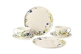 Rosenthal - Brillance - Fleurs des Alpes - Set 6-TLG. mit Kombitassen und Coup