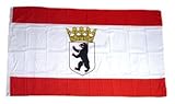 Flaggenking 17046 Berlin Flagge/Fahne - wetterfest, mehrfarbig, 150 x 90 x 1