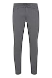 Indicode Koldart Herren Chino Hose Stoffhose mit Stretch-Anteil und Musterung, Größe:W38/34, Farbe:Grey Mix (914)