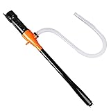 Jooheli Elektrische Benzinpumpe,Tragbare Auto Kraftstoffpumpe Absaugpumpe Umfüllpumpe Batteriepumpe Wasserpumpe Siphon Pumpe für Flüssigkeiten von Diesel Öl Wasser B