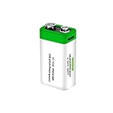 9v Akku 650m MAh Typ Li-Ionen 6F22 Wiederaufladbare Lithium-ionen Batterie Für Tastatur Mikrofon R