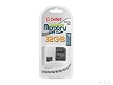 Cellet Spice Mobile QT-95 Micro-SDHC-Karte (32 GB) ist individuell formatiert für digitale High-Speed-Aufnahmen, verlustfreie Aufnahmen Inklusive Standard-SD-Adap