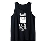 Call Me Master 2021 Lama Uni Abschluss Alpaka Masterstudium Tank Top