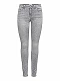 ONLY Damen ONLWAUW Life MID SK BB BJ694 NOOS Jeans, Medium Grey Denim, M/32