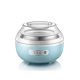 SHTFFW Joghurtmaschine, Keramikjoghurt Kleine Tasse Joghurtmaschine, Haushaltsautomatischer Kleiner Smart Edelstahl-Tank, Mini-F