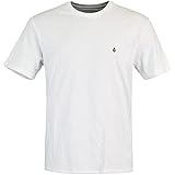 Volcom Stone Blanks T-Shirt Herren (XL, White/Black)