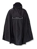 VAUDE Valdipino Poncho, Black, S