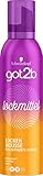 Schwarzkopf got2b Schaumfestiger Lockmittel Locken Mousse, 1er Pack (1 x 250 ml)