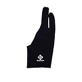 GAOMON Zwei-Finger Lycra Handschuh für Grafiktablett/Leuchttisch/Pen Display - Freie Größ
